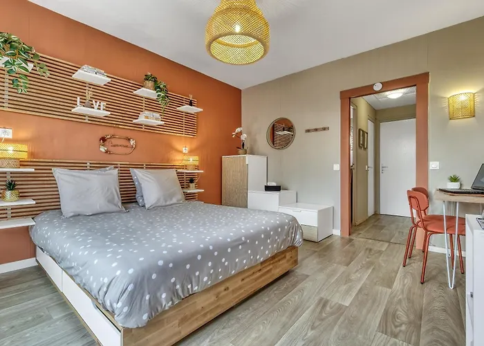 Studio Victoria Spa, Au Coeur Du Centre-Ville Cabine Hammam -Wifi -Grand Lit Double Queen Size 160X200Cm